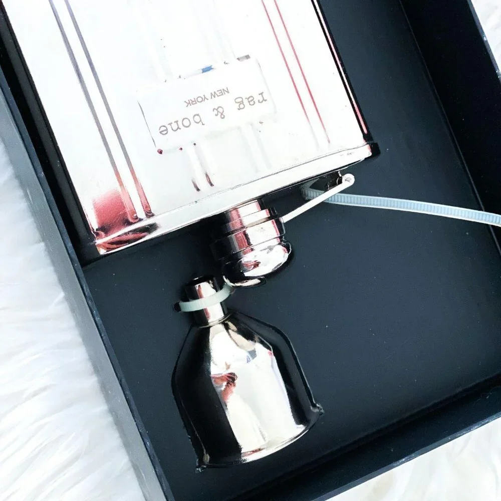 NIB Rag & Bone New York x Neiman Marcus x Target Stainless Steel Flask Gift Set
